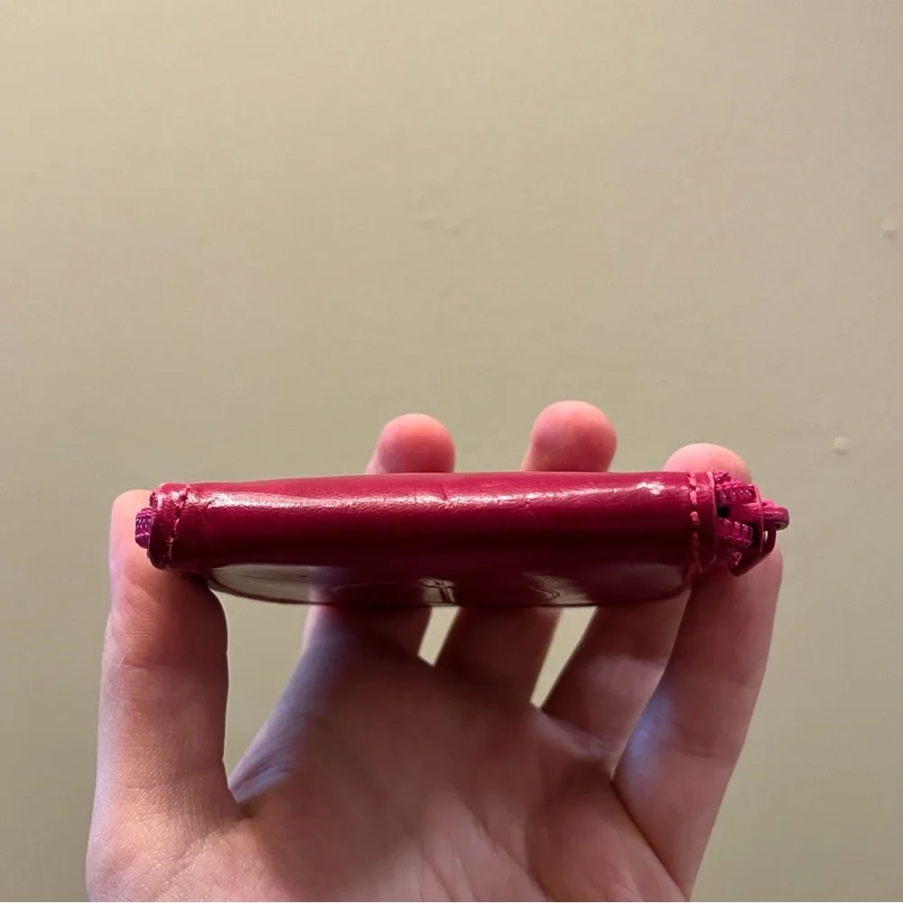 Pink Peace Symbol Coin Purse - Picture 3 of 7